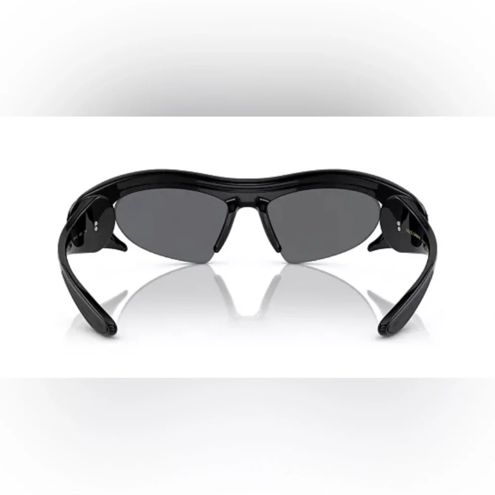 Dolce & Gabbana DG6192 Black Grey Mirror Men's 58 mm Sunglasses